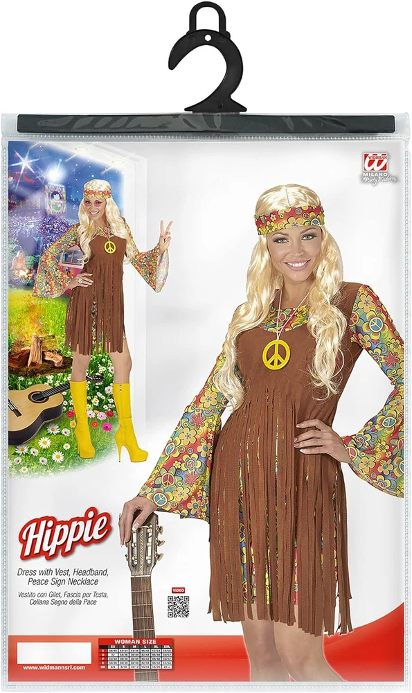 Hipės kostiumas moterims