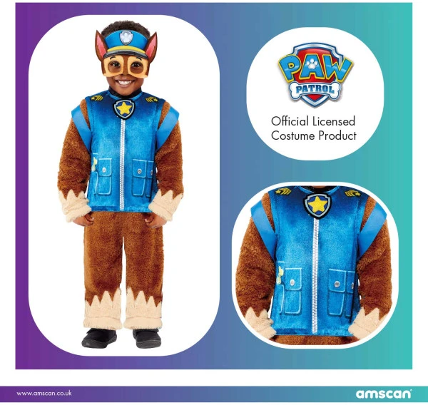 Paw Patrol Chase kostiumas vaikams