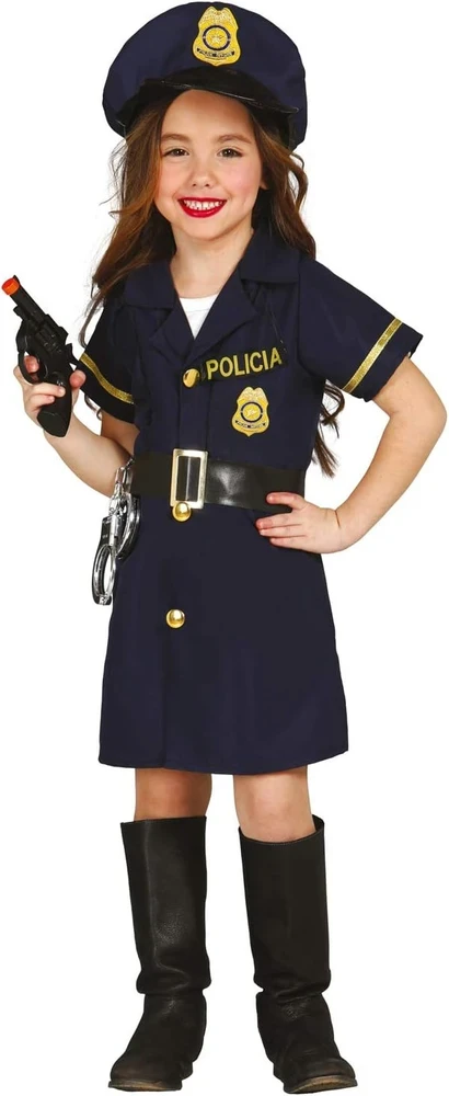 Policininkės kostiumas mergaitėms