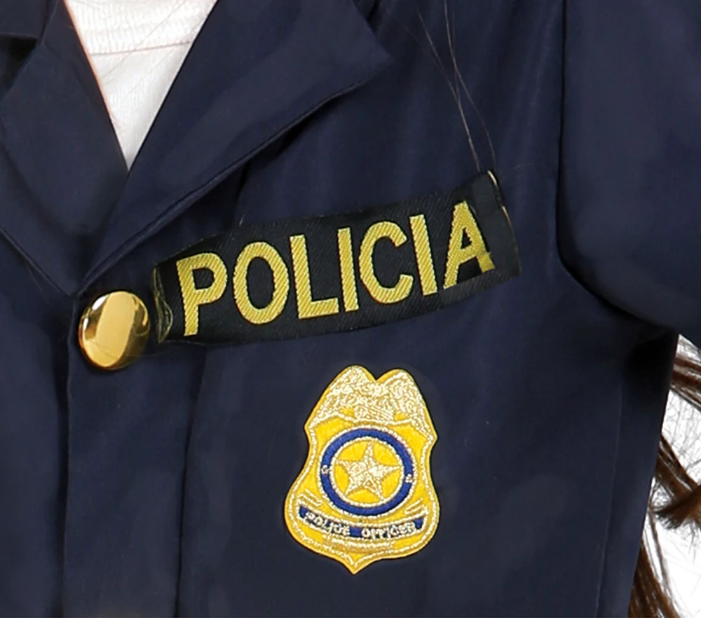Policininkės kostiumas mergaitėms