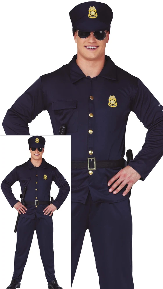 Policininko kostiumas vyrams