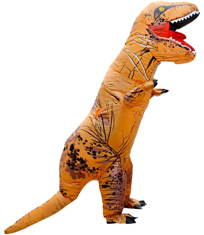Pripučiamas dinozauro kostiumas suaugusiems