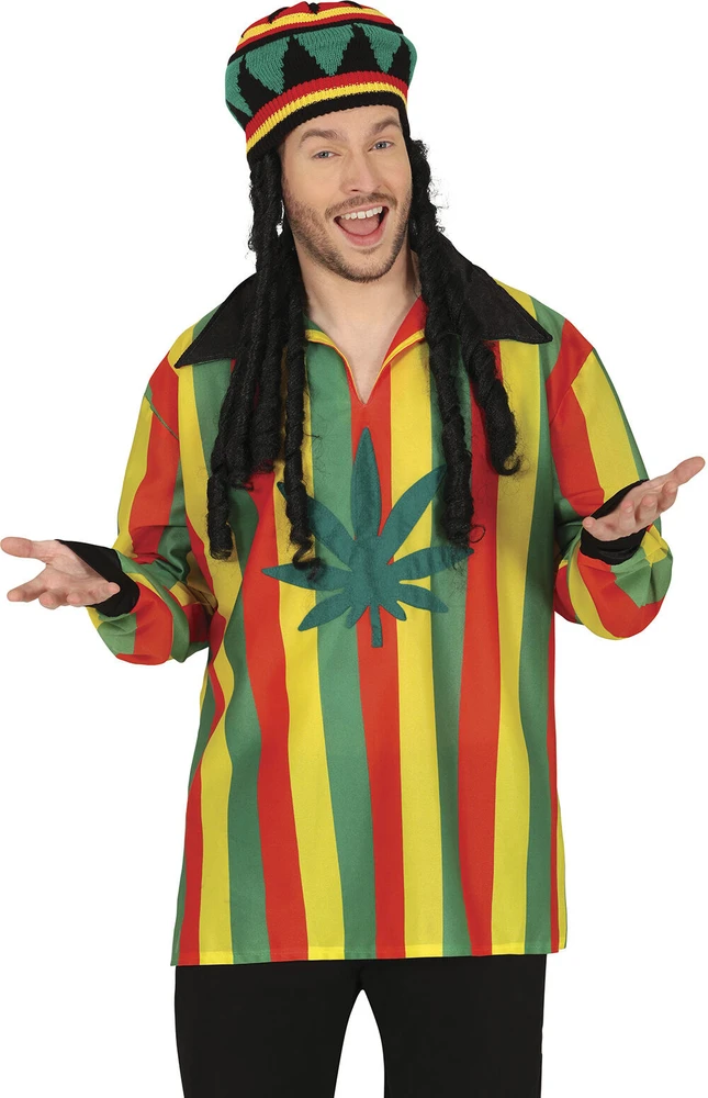 Rasta kepurė su plaukais