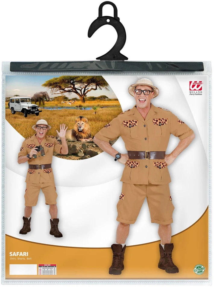 Safari kostiumas vyrams