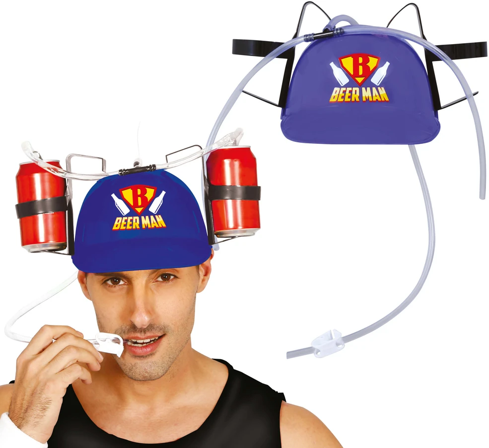 Šalmas gėrimams Alaus žmogus