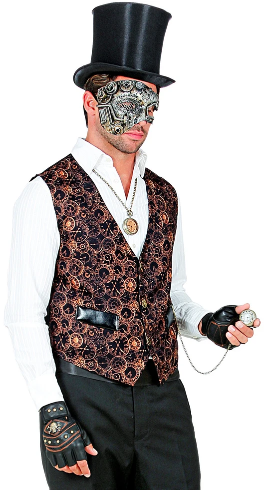 Steampunk liemenė vyrams