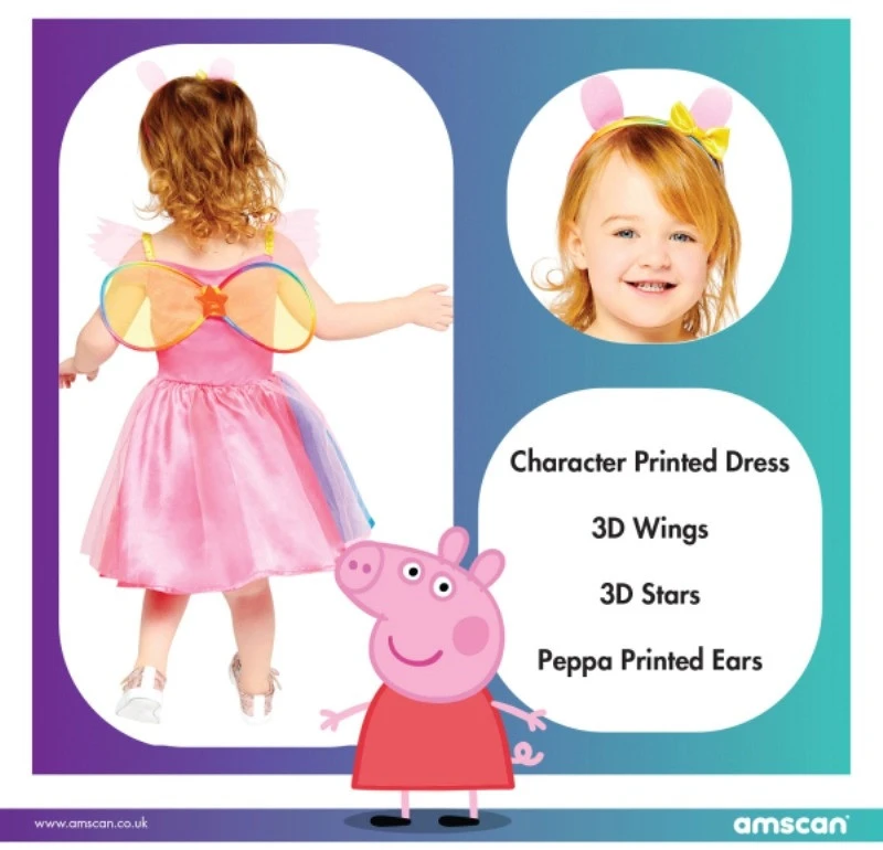 Suknelė mergaitėms Peppa Pig