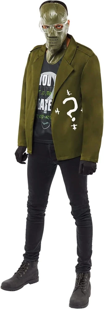Superherojaus Rydlerio kostiumas suaugusiems