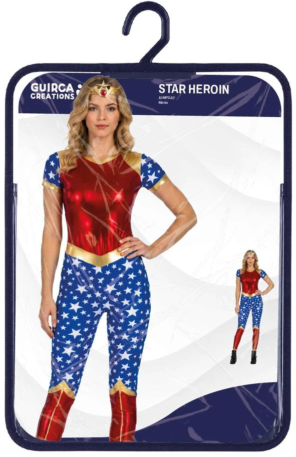 Superherojės kostiumas moterims