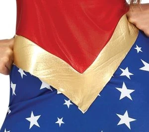 Superherojės kostiumas moterims
