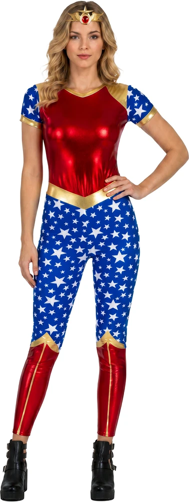 Superherojės kostiumas moterims