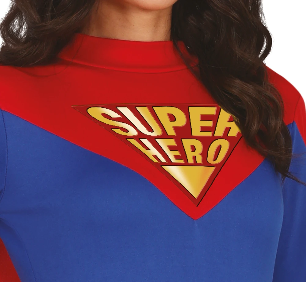 Superherojės kostiumas moterims