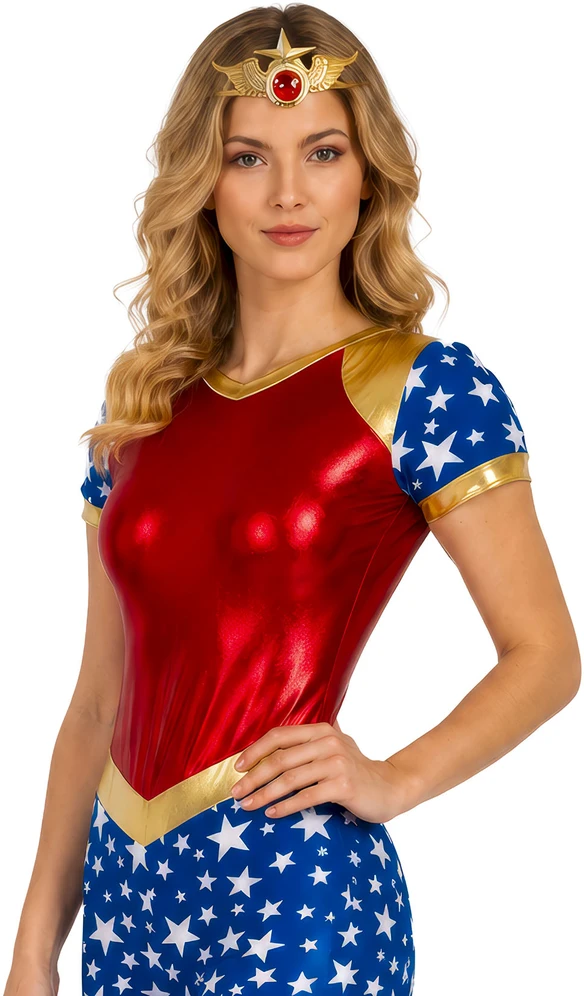 Superherojės kostiumas moterims