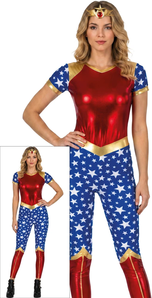 Superherojės kostiumas moterims