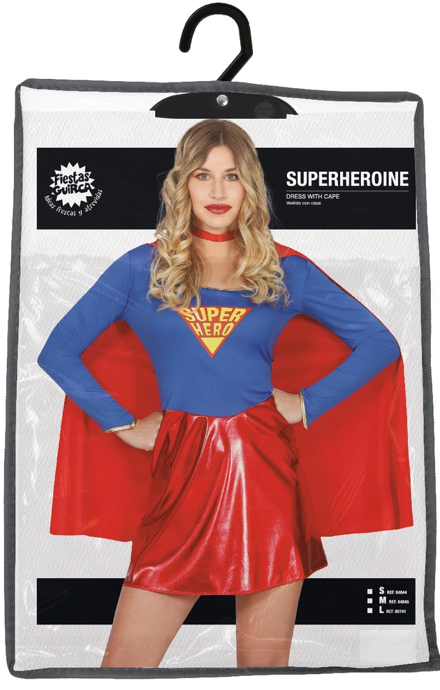 Superherojės kostiumas moterims