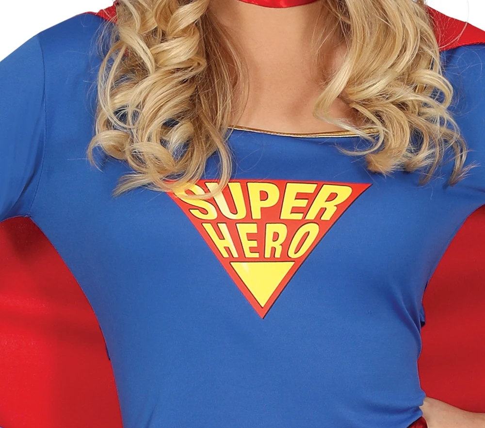 Superherojės kostiumas moterims