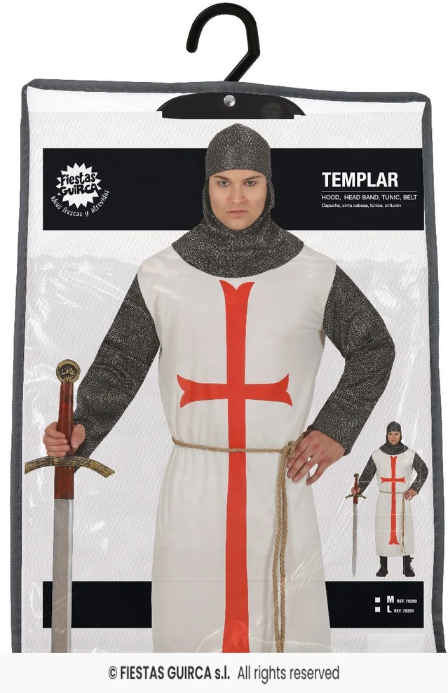 Tamplieriaus kostiumas suaugusiems