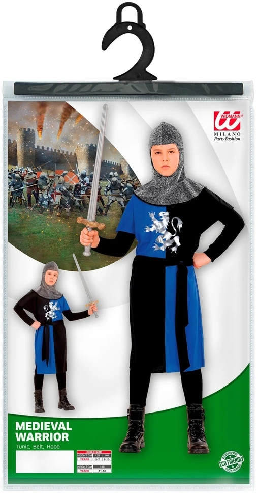 Viduramžių kario kostiumas vaikams