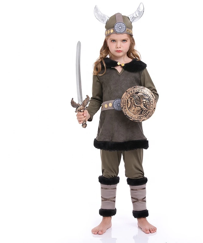 Vikingo kostiumas vaikams