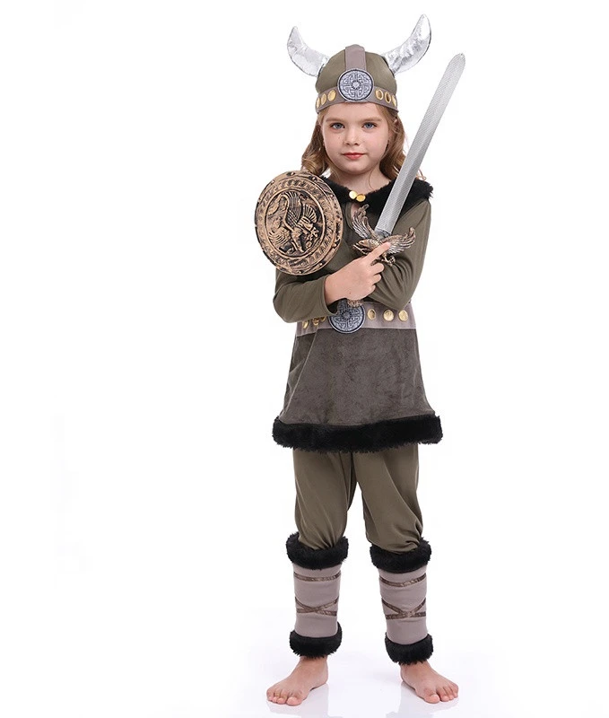 Vikingo kostiumas vaikams