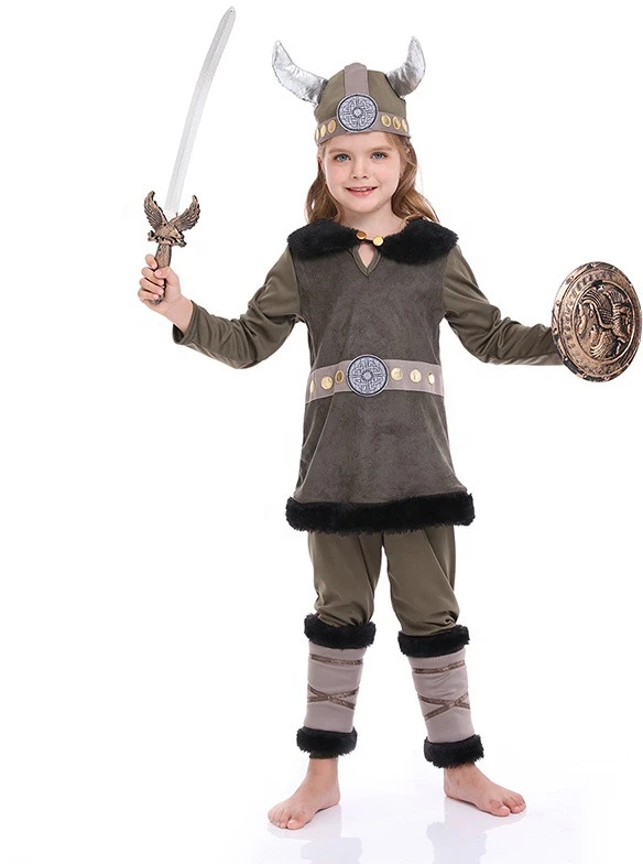 Vikingo kostiumas vaikams
