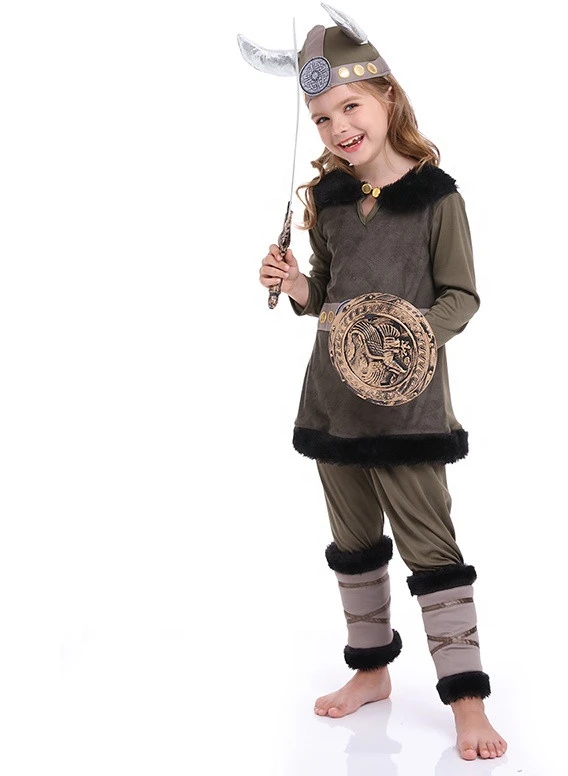 Vikingo kostiumas vaikams