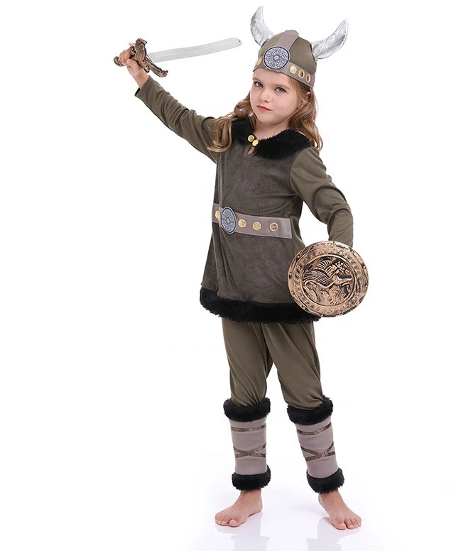 Vikingo kostiumas vaikams