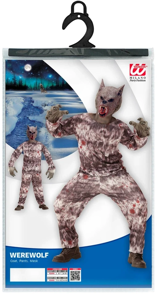 Vilkolakio kostiumas vaikams