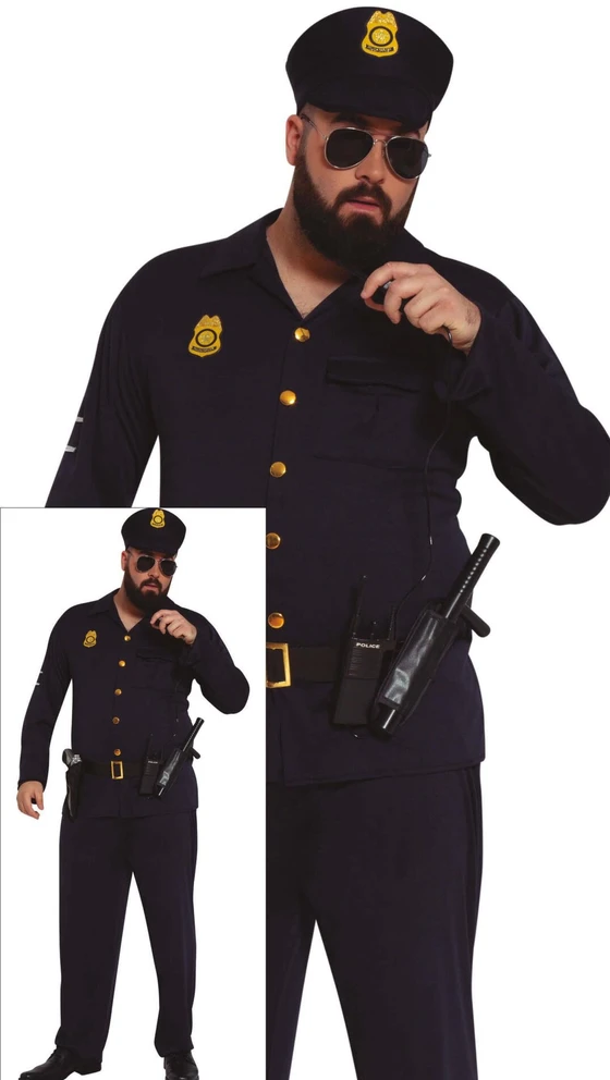 Policininko kostiumas vyrams