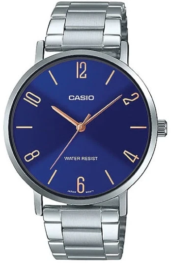 Laikrodis vyrams CASIO MTP-VT01D-2B (zd165c) - KLASYKA + BOX
