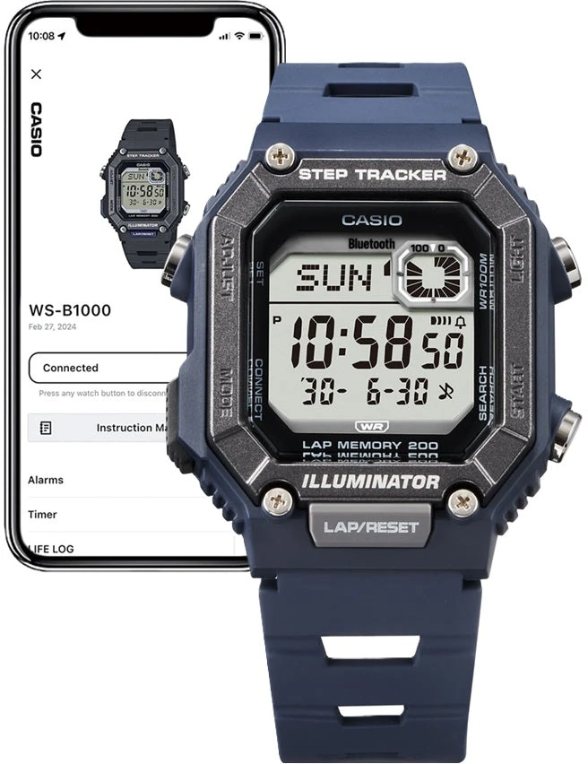 Laikrodis Casio Standartinis WS-B1000-2AVEF