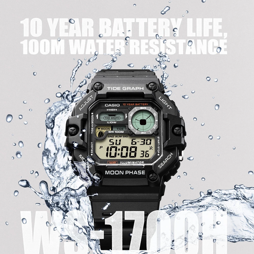 Laikrodis Casio Kolekcija WS-1700H-1AVEF
