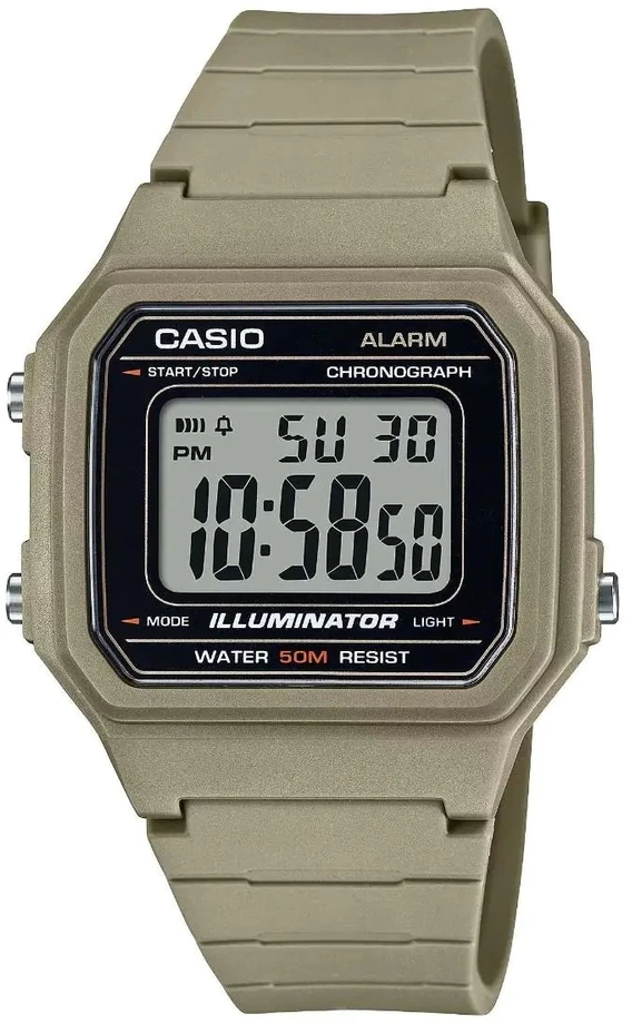 Casio Collection Vintage Casio W-217H-5A laikrodis + dėžutė