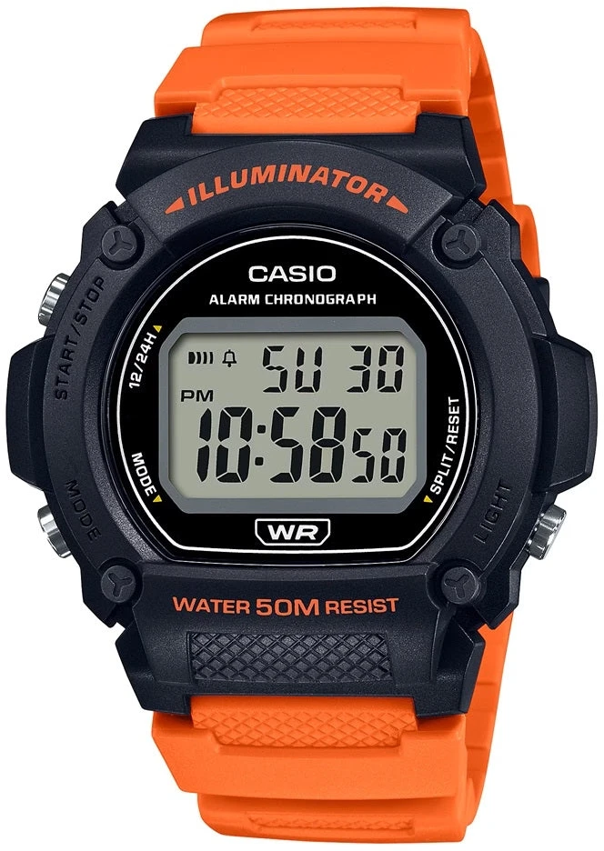 Casio Collection Vintage CASIO VYRIŠKAS LAIKRODIS W-219H-4A + DĖŽUTĖ