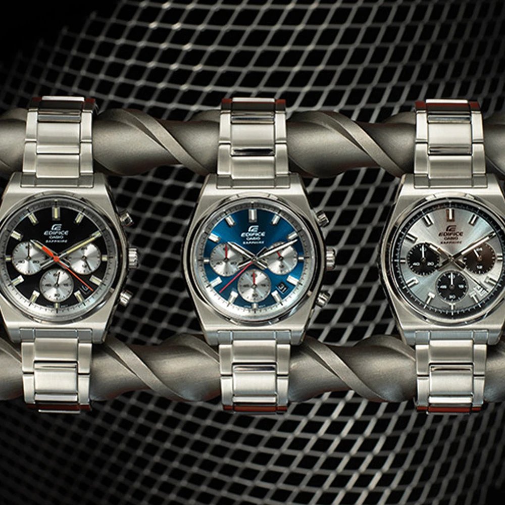 Laikrodis CASIO EDIFICE MOTORSPORT CHRONOGRAPH Mėlynas EFB-730D-2AVUEF