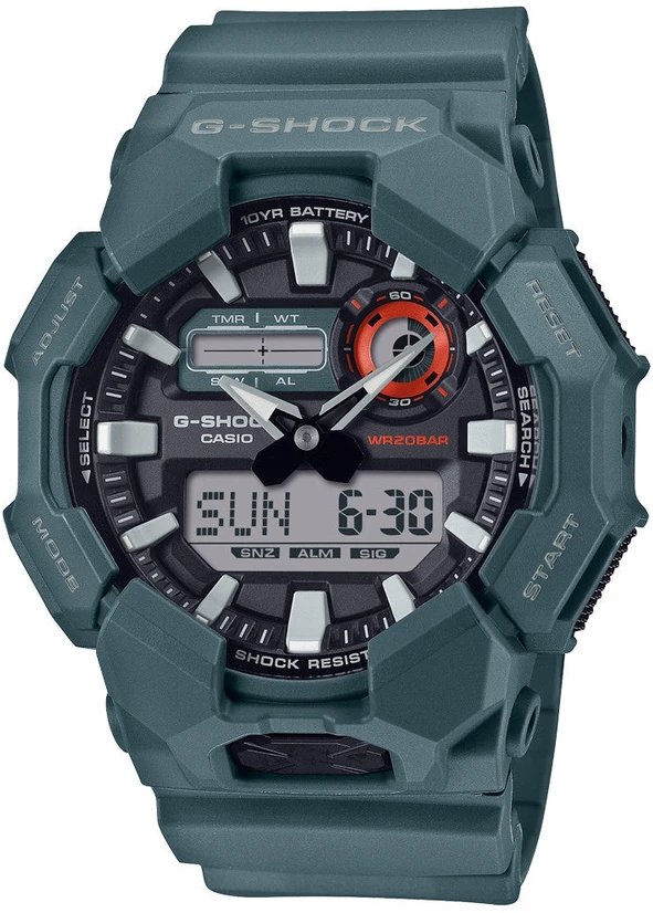 Laikrodis „Casio G-Shock Origin GA-010-2AER“ laikrodžio laikrodžio anglies pluošto šerdies apsauga