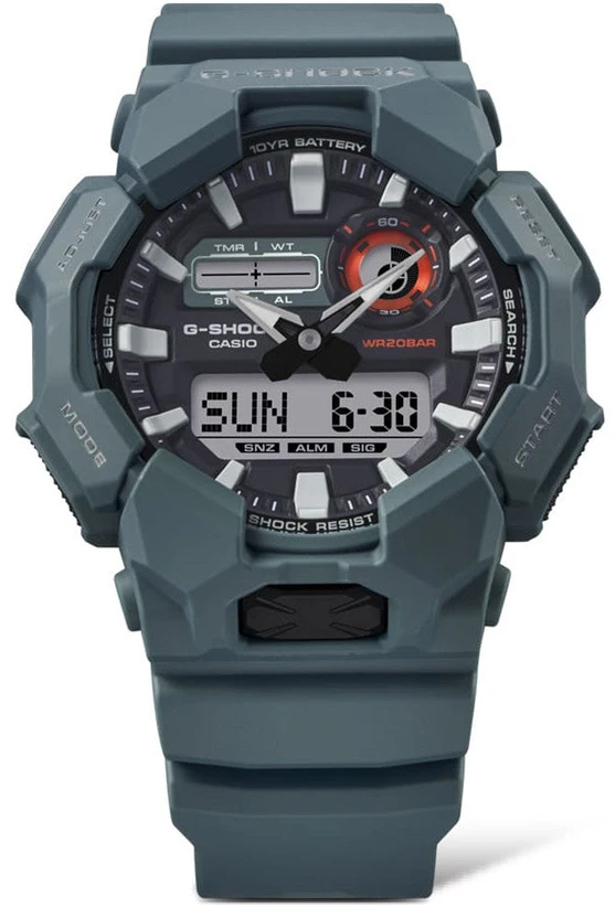 Laikrodis „Casio G-Shock Origin GA-010-2AER“ laikrodžio laikrodžio anglies pluošto šerdies apsauga