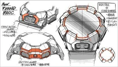 „Casio G-Shock Origin GA-010-5AER“ laikrodžio laikrodis su anglies pluošto šerdies apsauga
