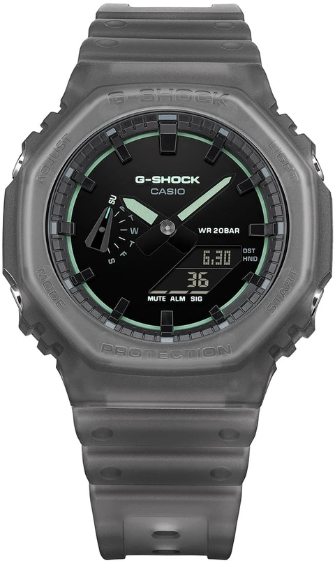 Laikrodis Originalus „Casio G-shock“ GA-2100K-1AER anglies pluošto šerdies apsauga