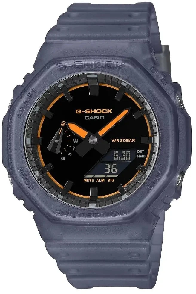 Laikrodis „Casio G-Shock Original GA-2100K-2AER“ anglies pluošto šerdies apsauga