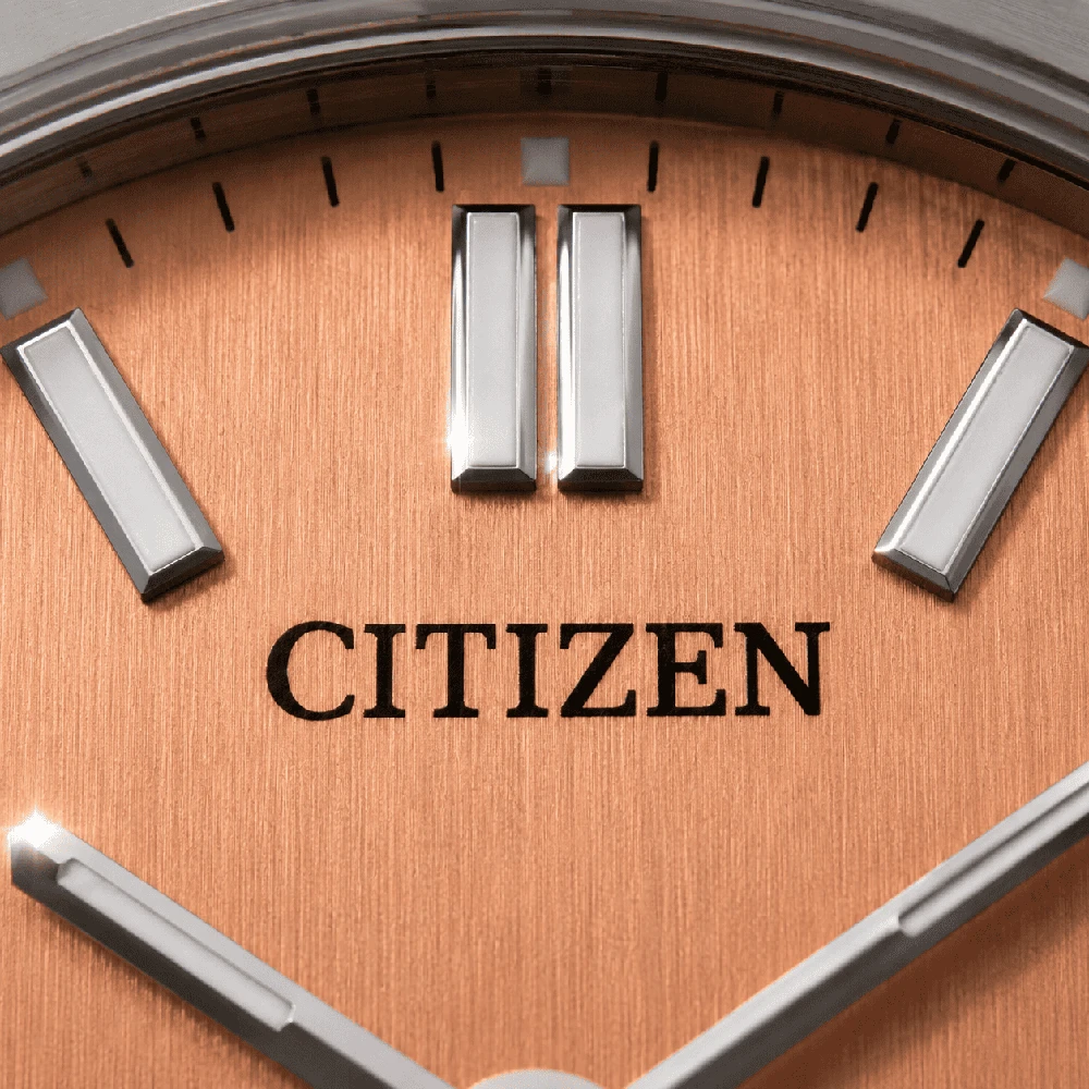Laikrodis Citizen modelis Tsuyosa Automatic - Salmon Rožinė NJ0159-86Z