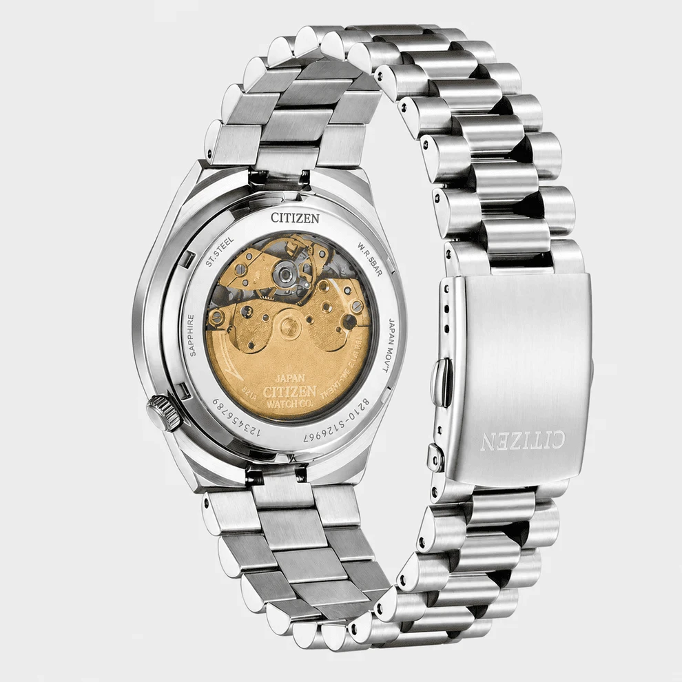 Laikrodis Citizen modelis Tsuyosa Automatic - Salmon Rožinė NJ0159-86Z