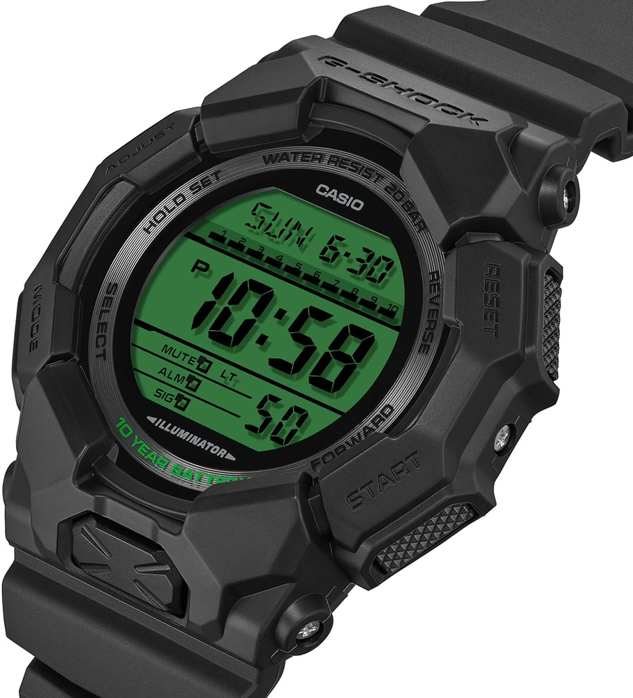 Laikrodis CASIO G-SHOCK BOLD - ELECTRO Žalias SERIE GD-010BEG-1ER