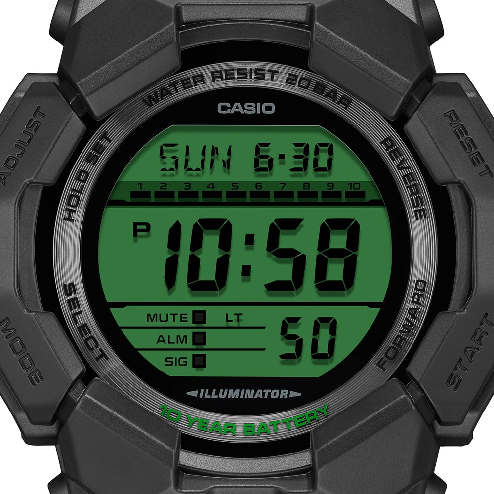 Laikrodis CASIO G-SHOCK BOLD - ELECTRO Žalias SERIE GD-010BEG-1ER