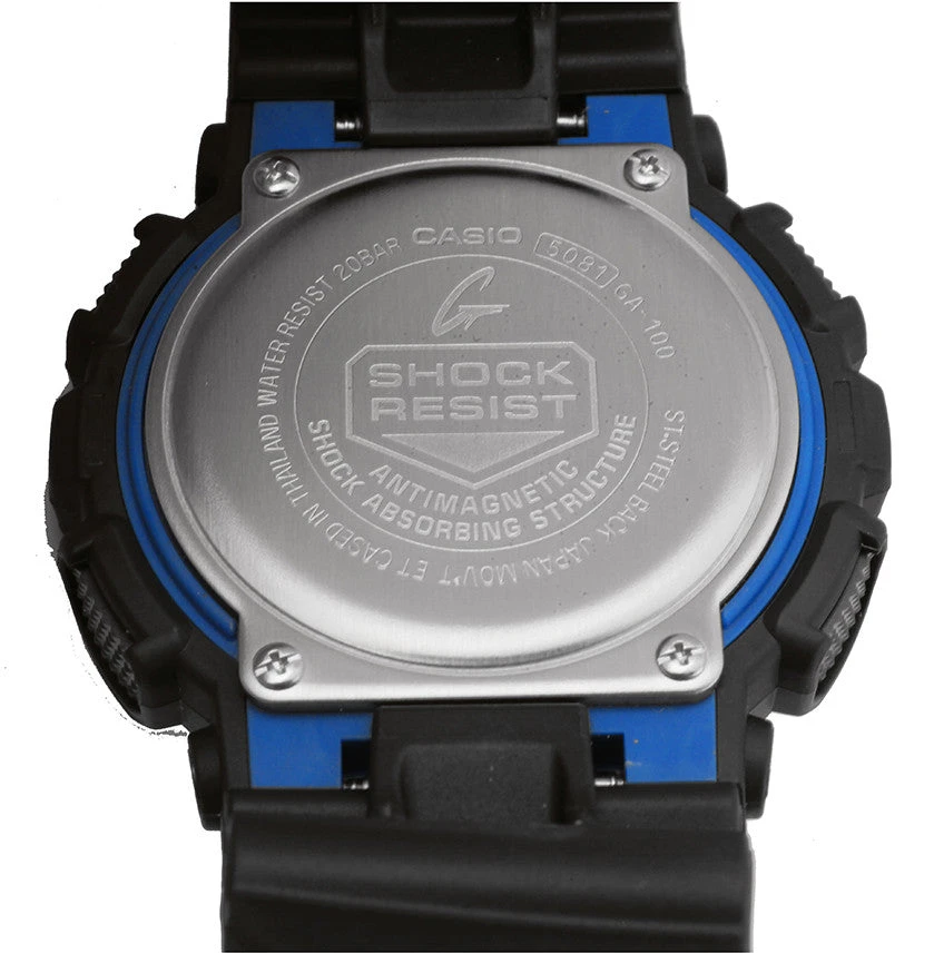 VYRIŠKAS LAIKRODIS CASIO G-SHOCK GA-100-1A2ER (zd135b)