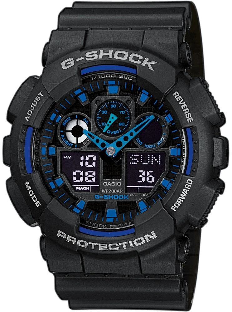 VYRIŠKAS LAIKRODIS CASIO G-SHOCK GA-100-1A2ER (zd135b)