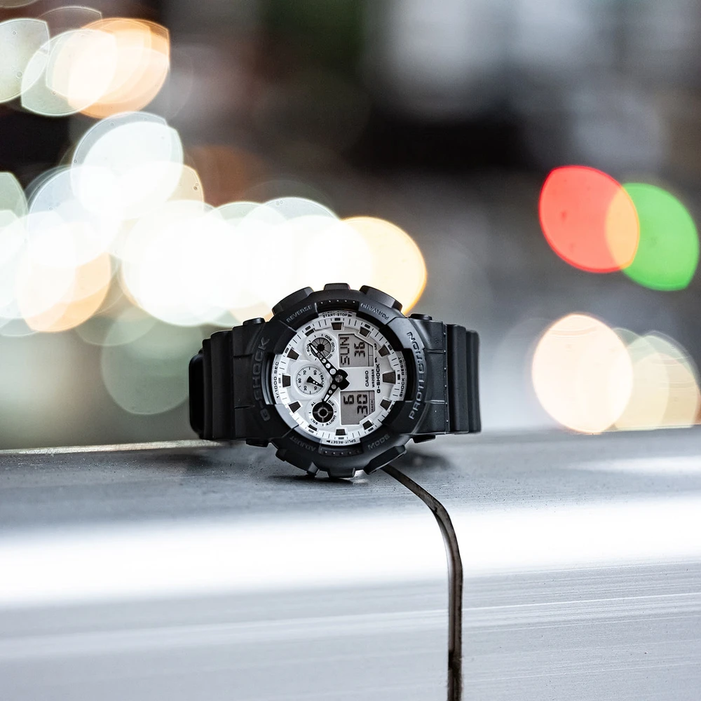 Laikrodis Casio G-Shock GA-100WD-1AER