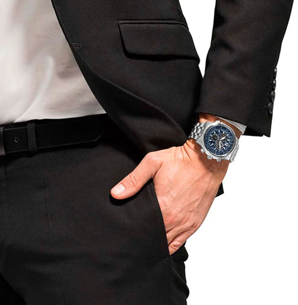 Laikrodis CITIZEN CRONO Pultas SUPER TITANIUM CB5850-80L