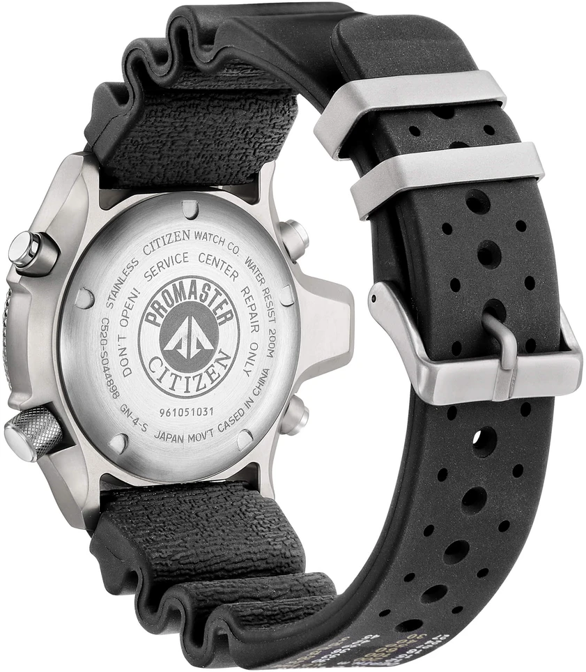 Laikrodis CITIZEN JP2000-08E. Kwarcowy, Kolor juoda. Mężczyzna.
