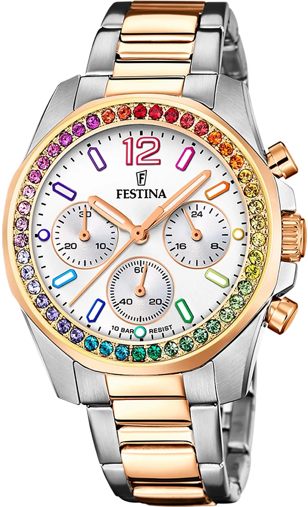 Festina Boyfriend F20608/2 Moteriškas Laikrodis Chronografas